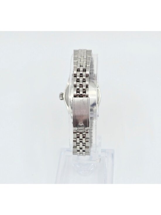 Rolex Lady Date 6516 Datejust Dial Black Tritium Jubilee 24mm Vintage Watch main image 13